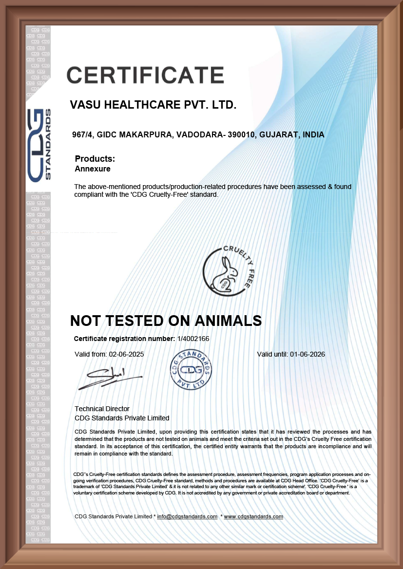 Cruelty-Free Certificate