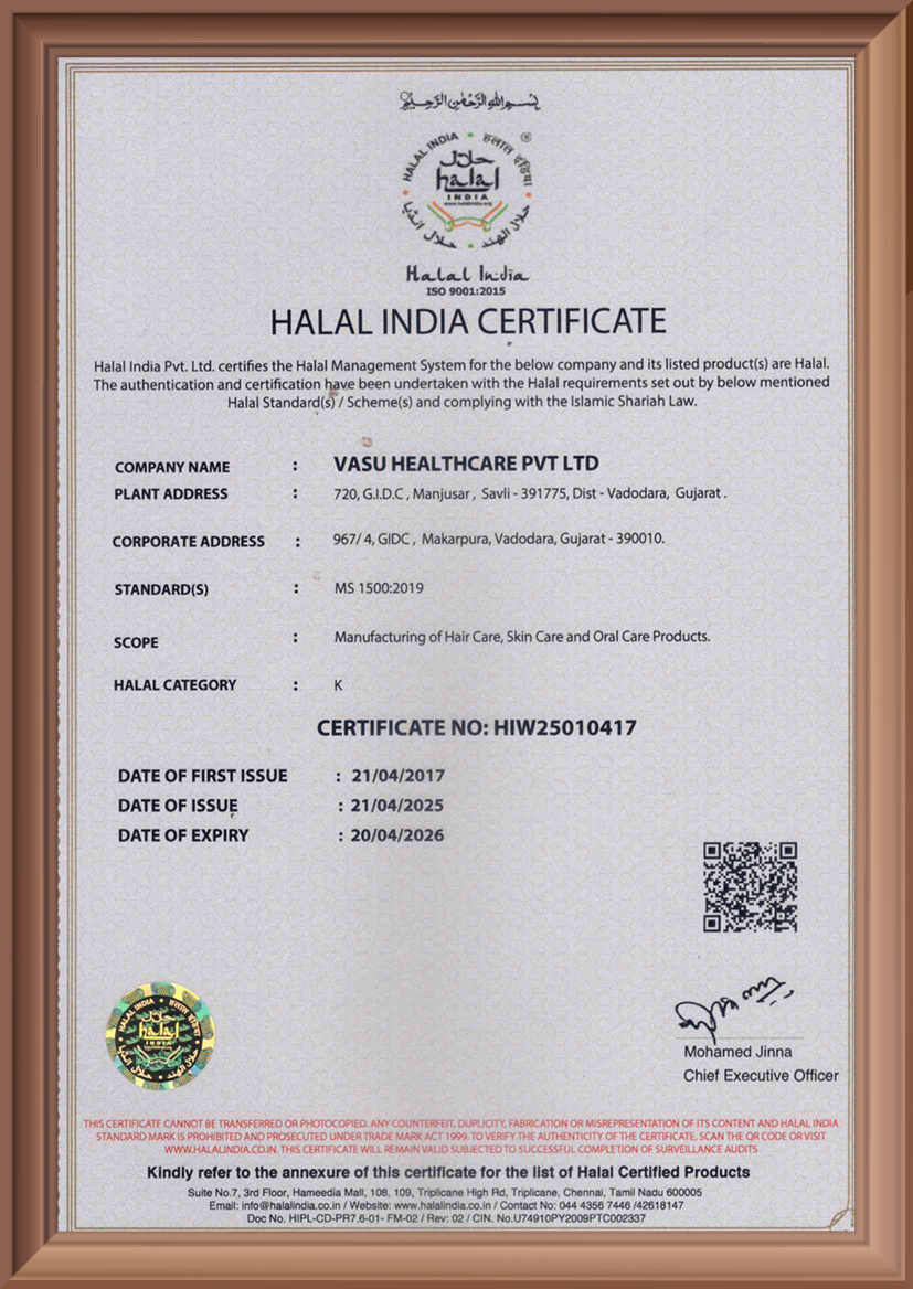 Halal India — Hair, Skin & Oral Care