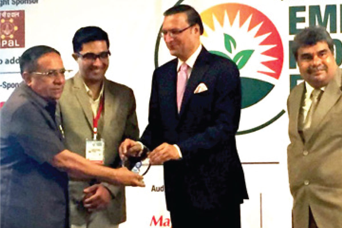 BMA Award recognition by Bharuch Management Association