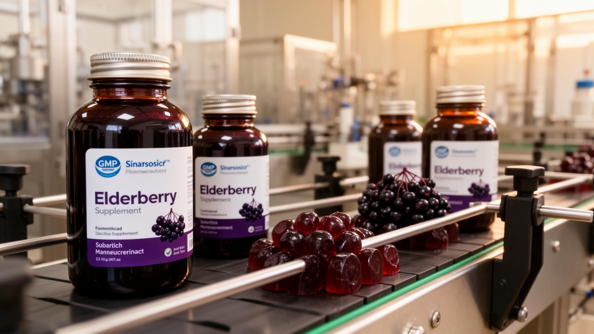 Elderberry Supplement Manufacturing Guide: Extracts & Gummies