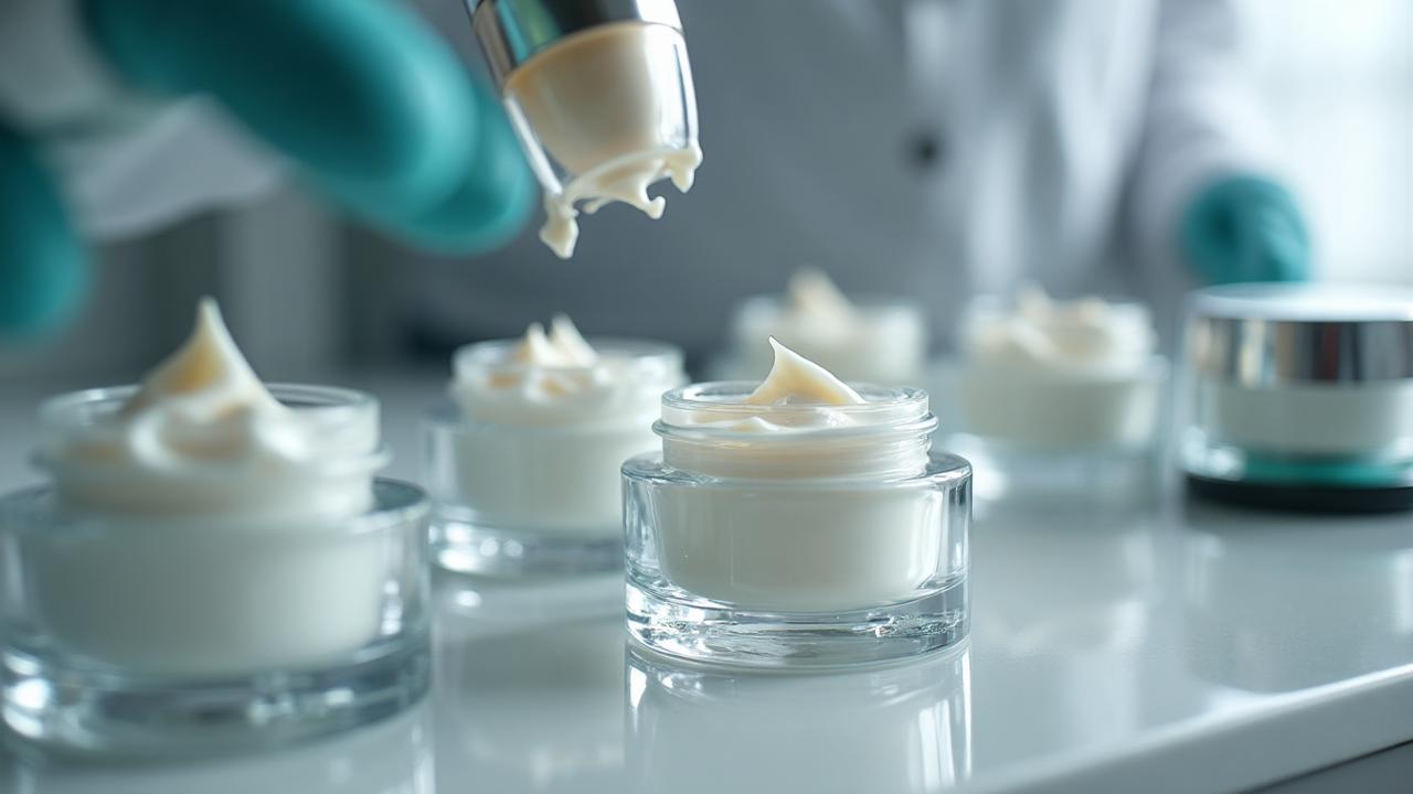 Face Cream Manufacturing Laboratory
