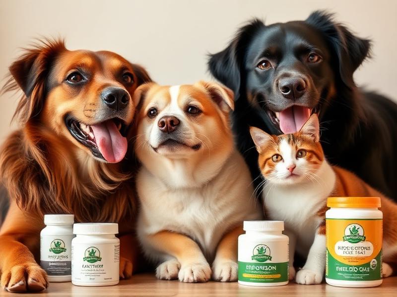 Happy pets with supplements