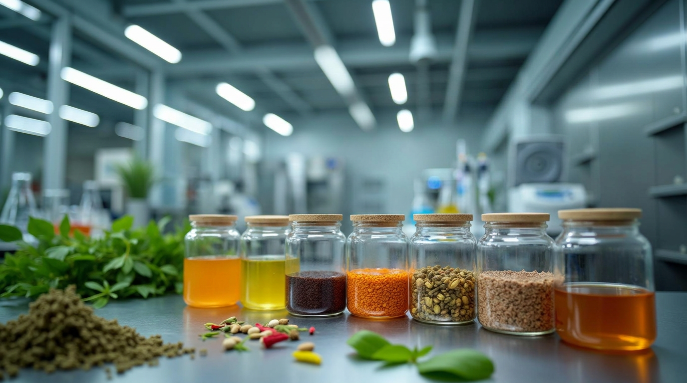 Branded ingredient formulation and herbal extraction laboratory at Peakfinity Labs