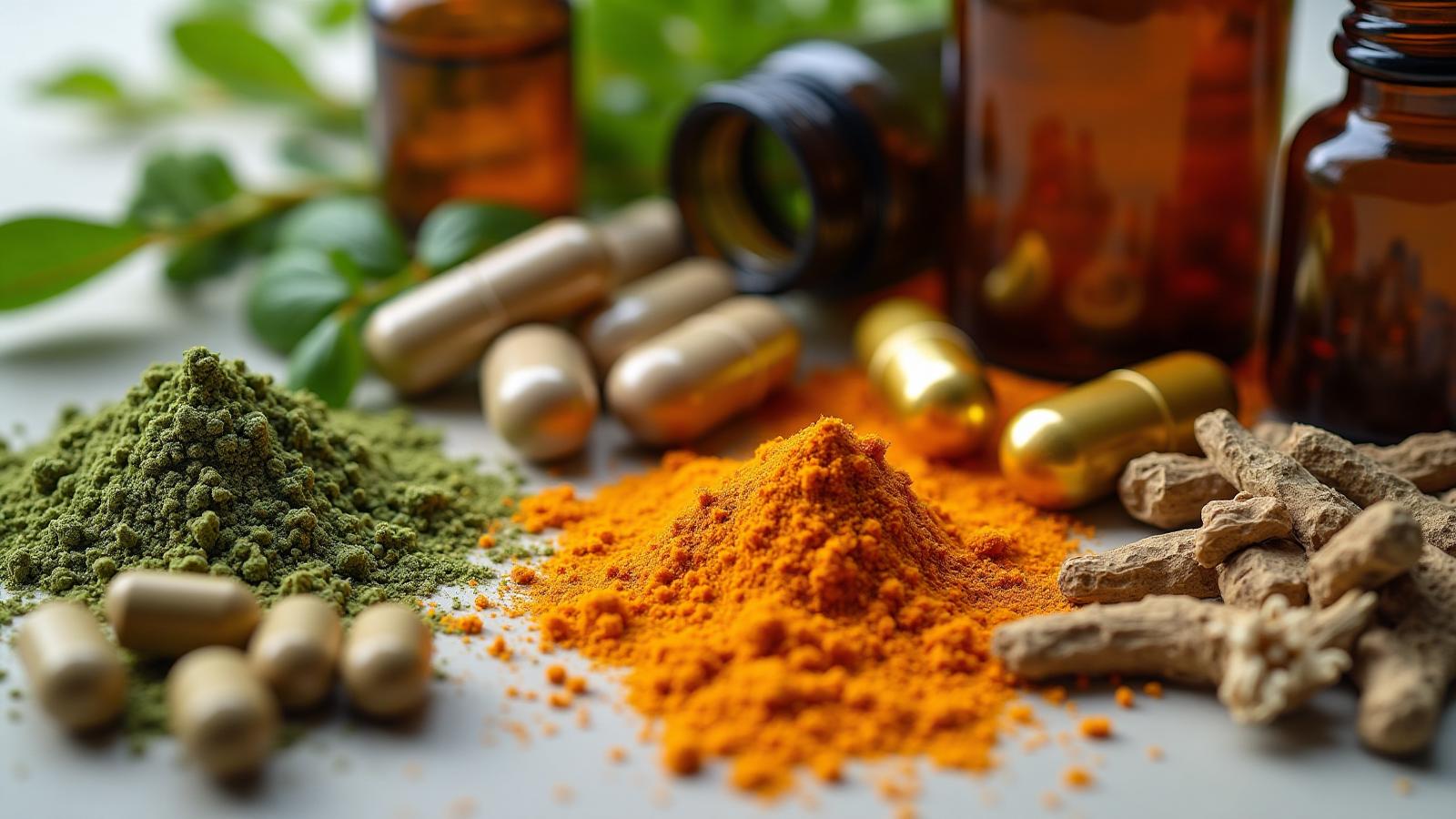 Premium Herbal Supplements Collection