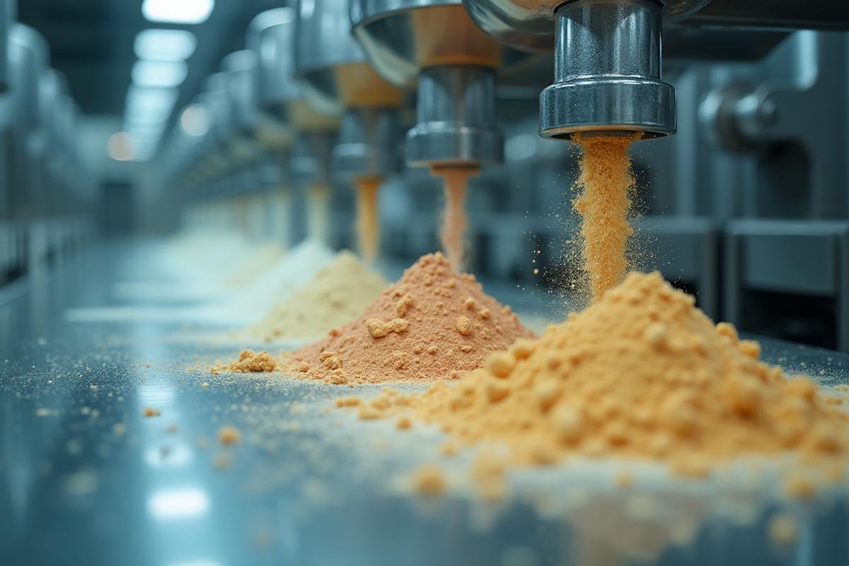 Collagen powder manufacturing process in modern facility
