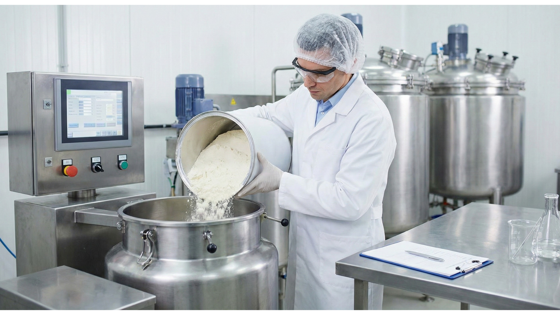 Flavor development and quality testing for protein powder products