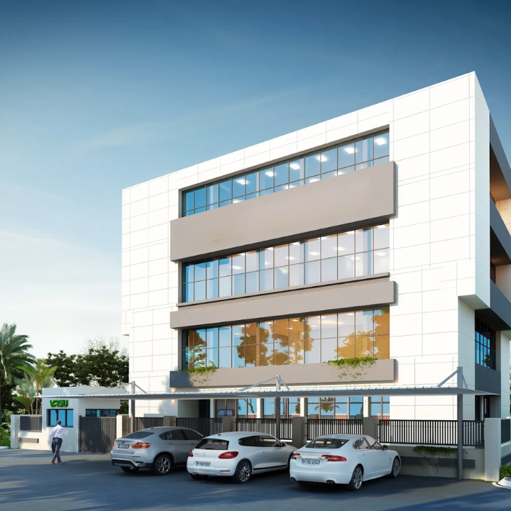 Research center building