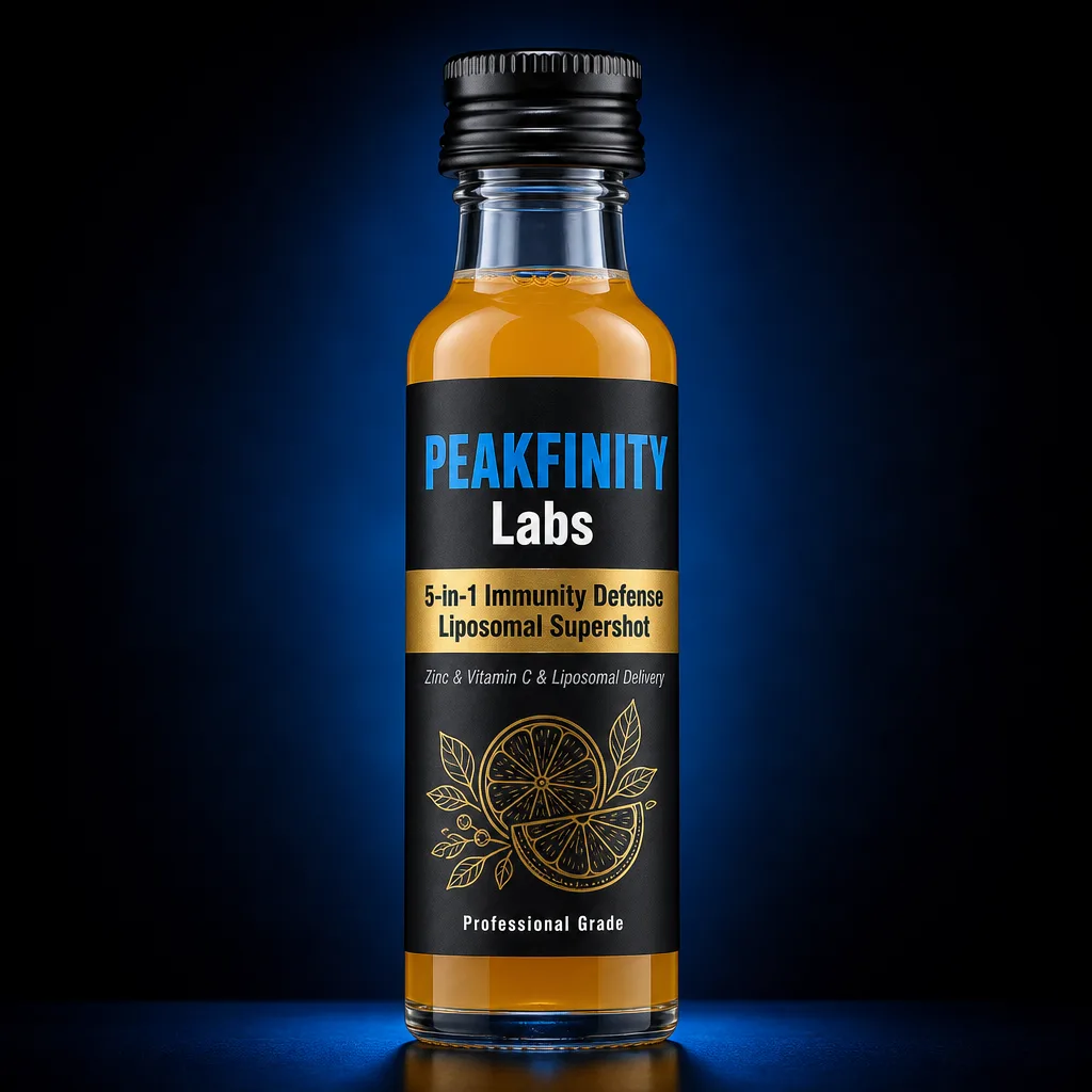 5-in-1 Immunity Defense Liposomal Supershot with Zinc & C