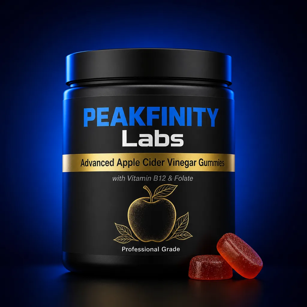 Advanced Apple Cider Vinegar Gummies with Vitamin B12 & Folate