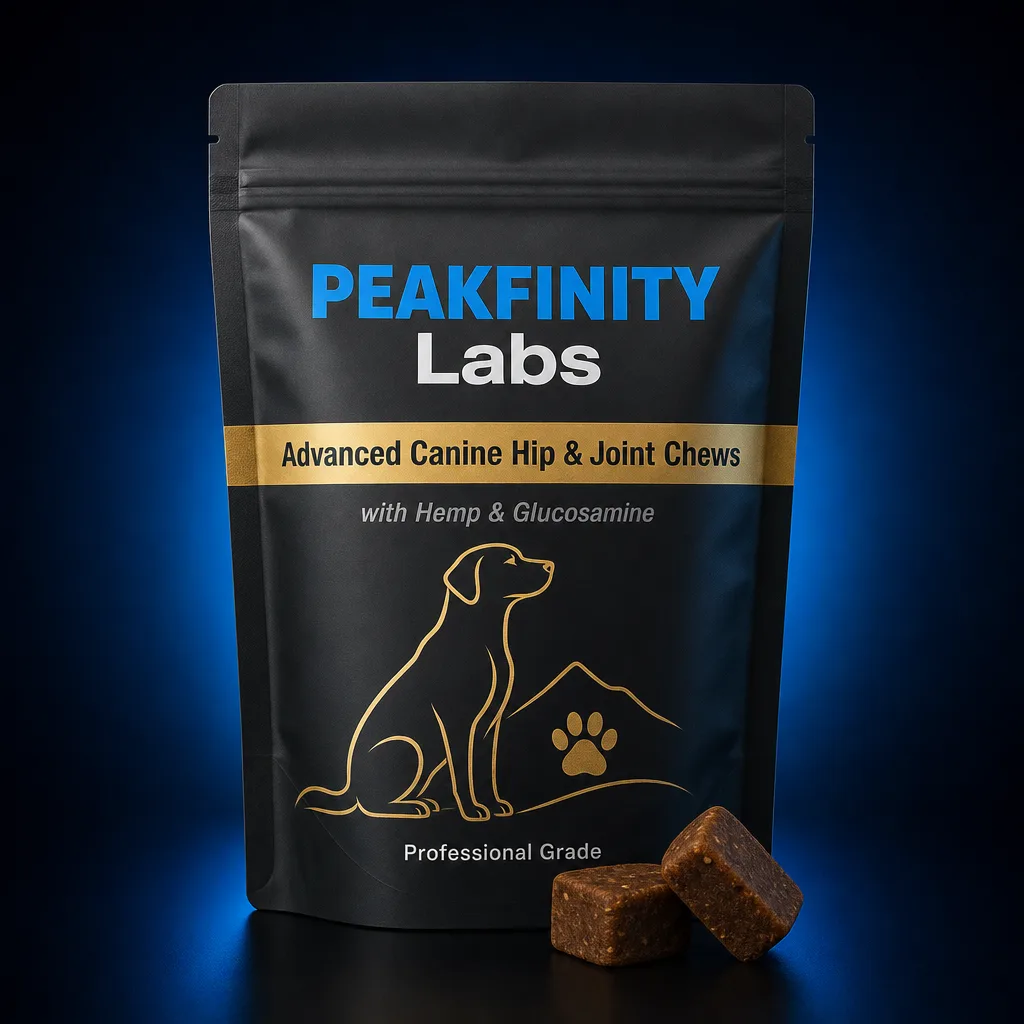 Advanced Canine Hip & Joint Support Chews with Hemp & Glucosamine