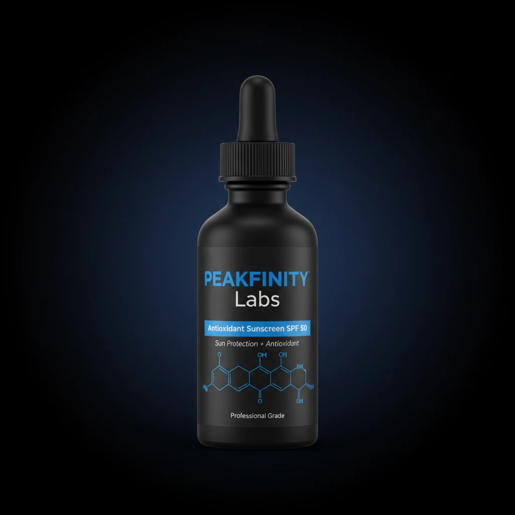 Antioxidant Sunscreen Serum SPF 50 with Vitamin E