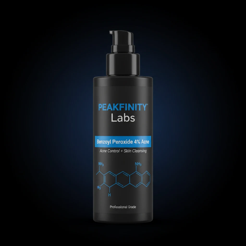 Benzoyl Peroxide 4% Acne Wash