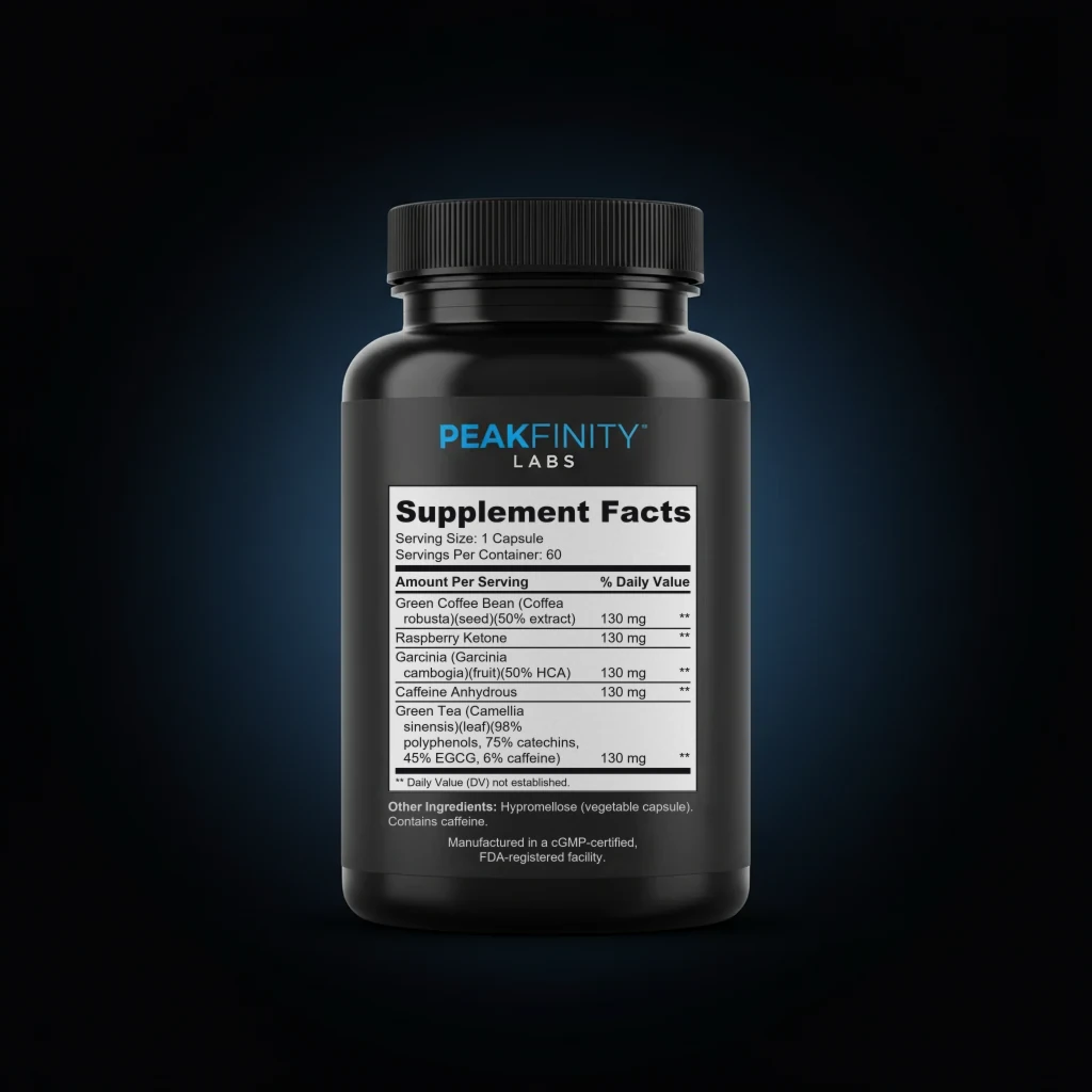 Best Sellers Blend back label and ingredient panel
