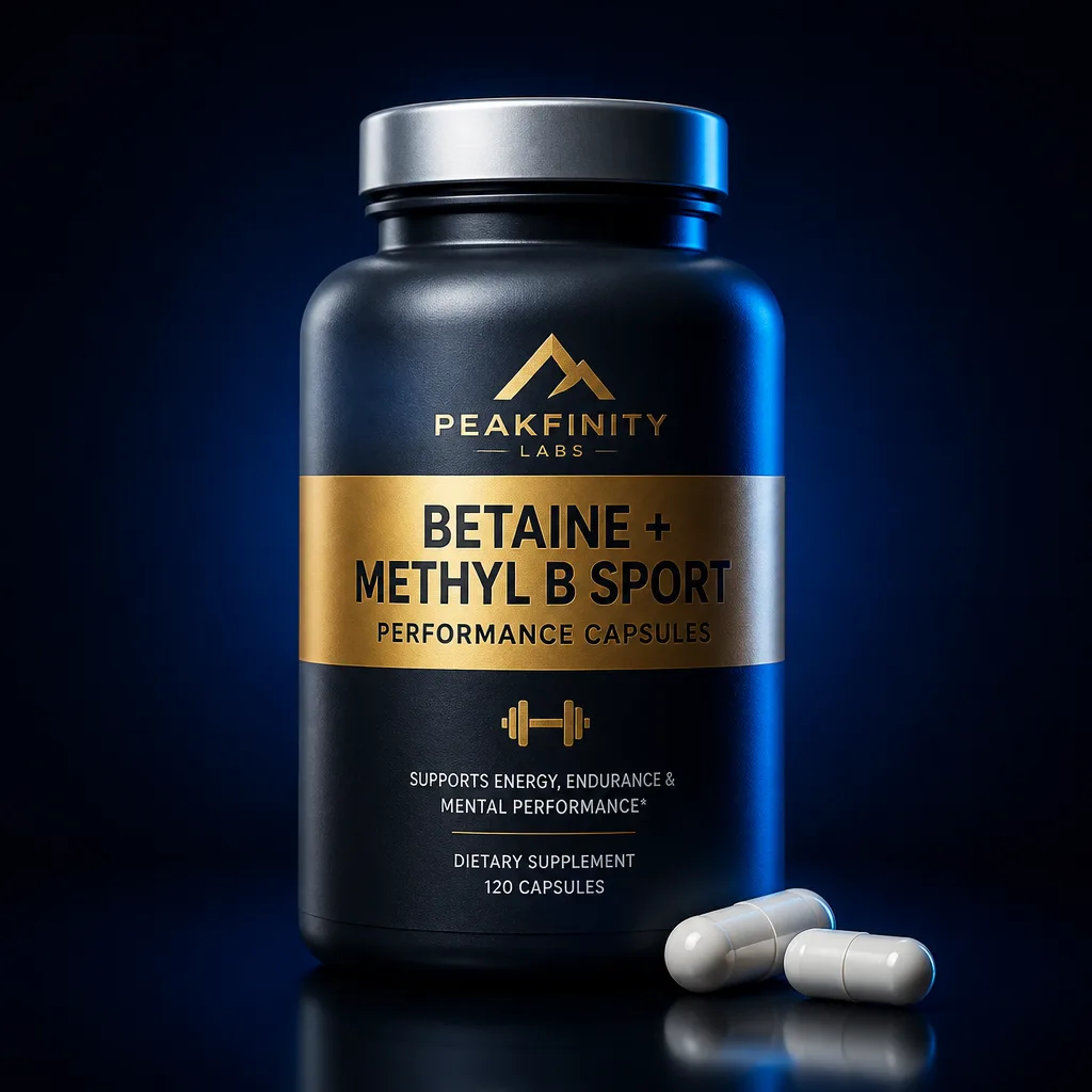Advanced Betaine & Methylated B-Vitamin Sport Capsules