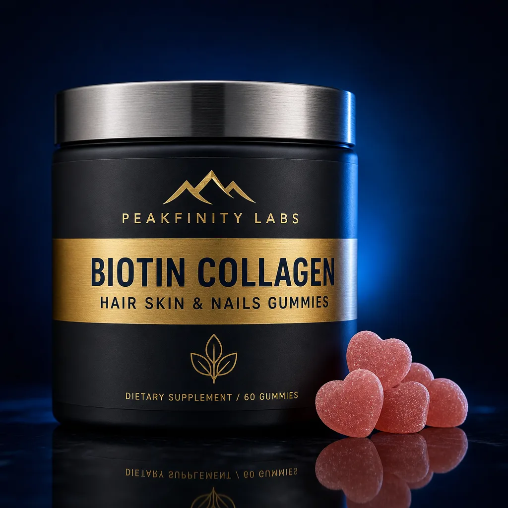 Advanced Beauty Support Gummies with Biotin & Fish Collagen