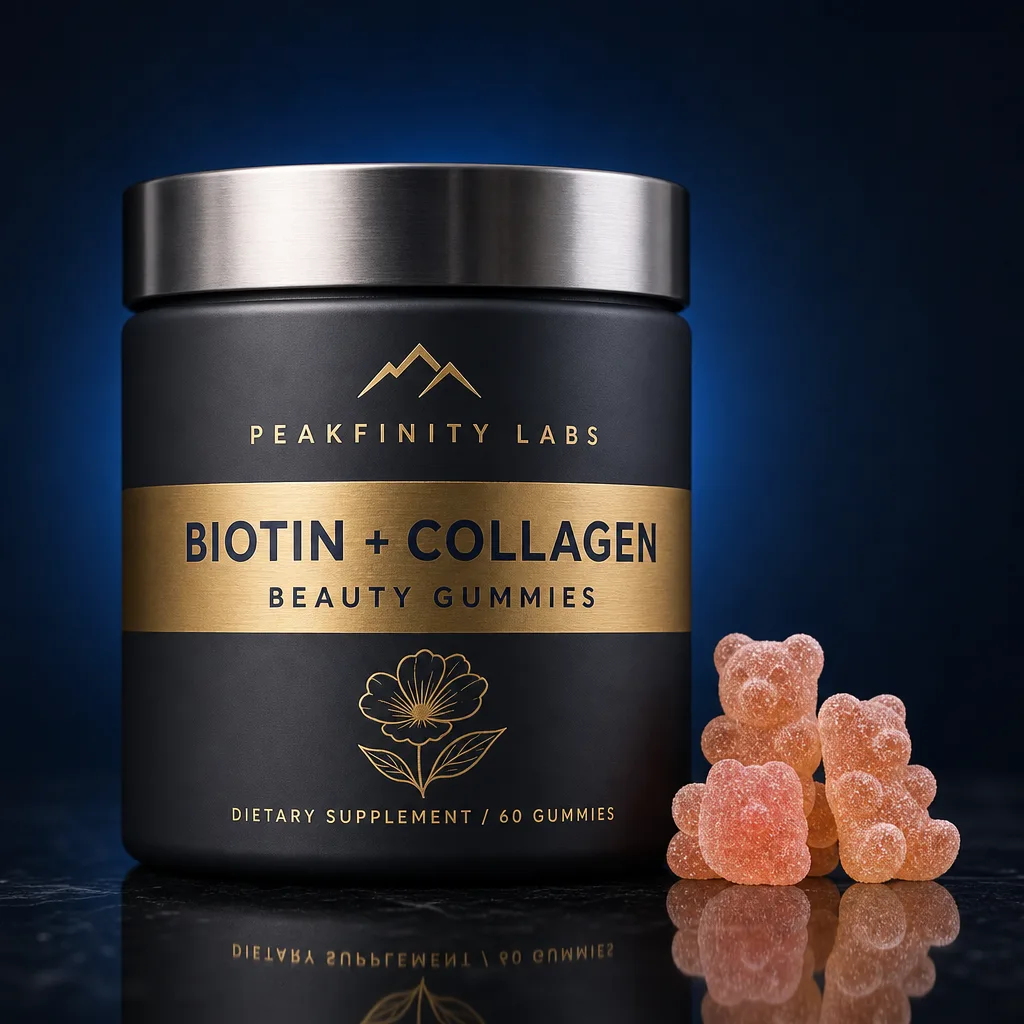Biotin & Collagen Support Gummies for Hair, Skin, and Nails