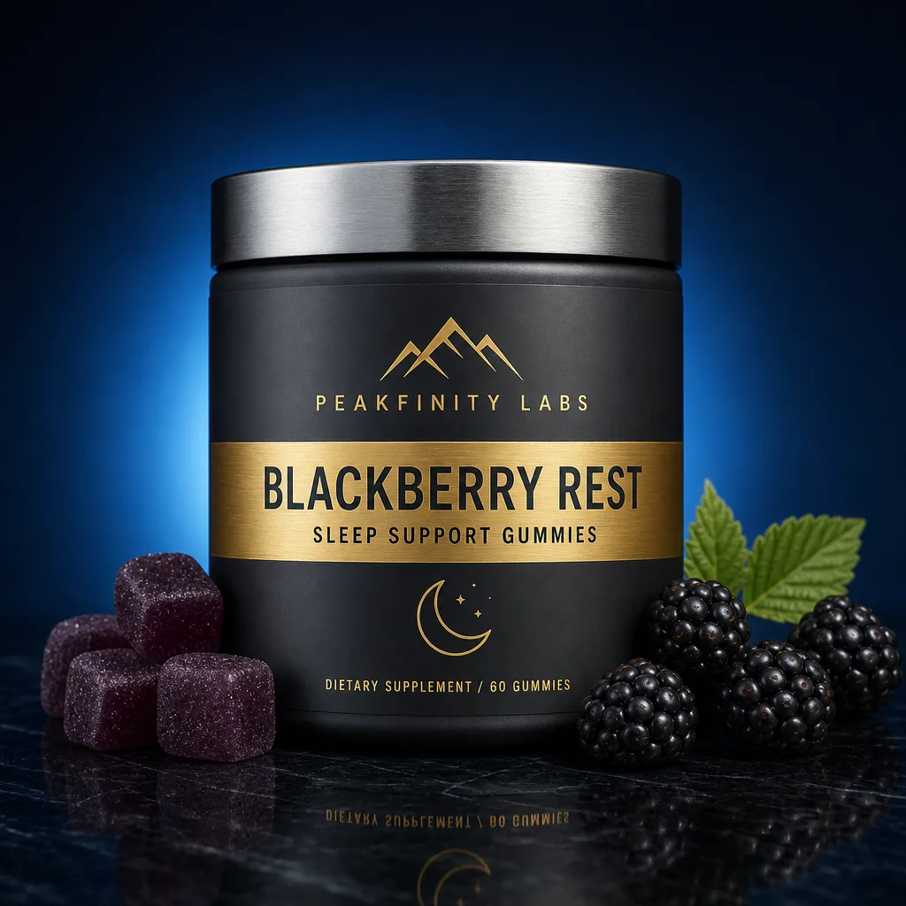 Blackberry Rest & Sleep Support Pectin Gummies