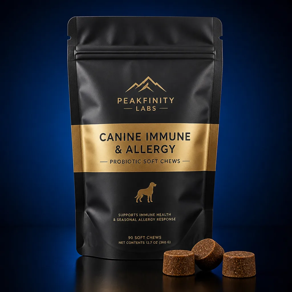 Canine Immune & Seasonal Allergy Support Soft Chews with Probiotics
