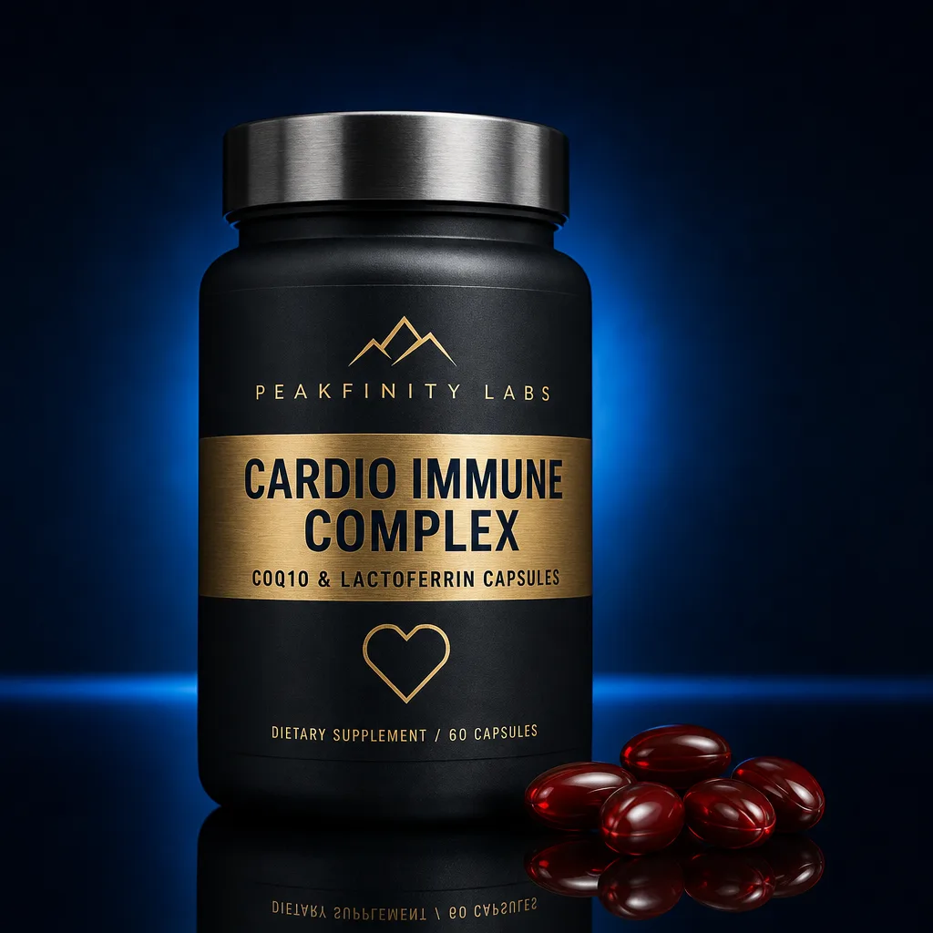 Cardio-Immune Support Capsules with CoQ10 & Lactoferrin