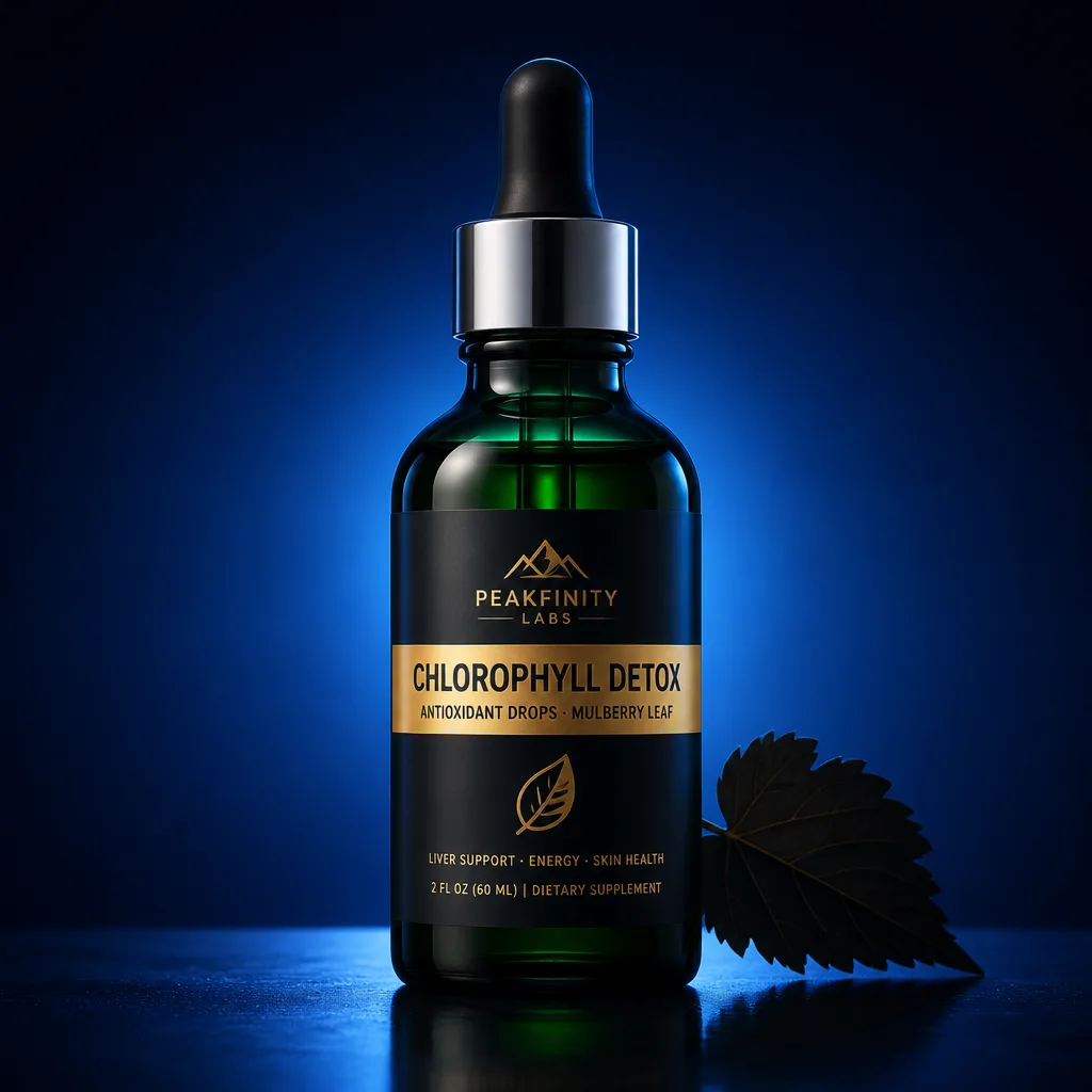 Chlorophyll Detox & Antioxidant Liquid Drops from Mulberry Leaf
