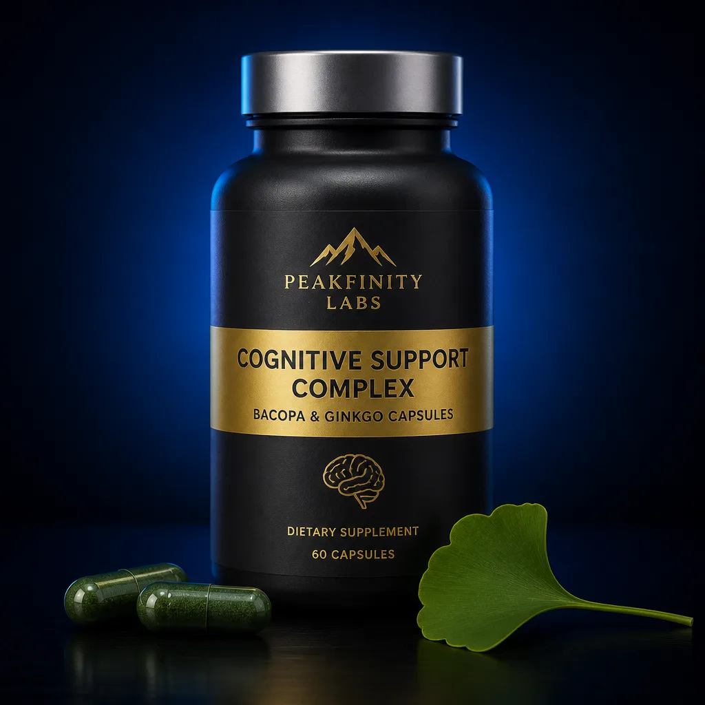 Advanced Cognitive Support Complex with Bacopa & Ginkgo