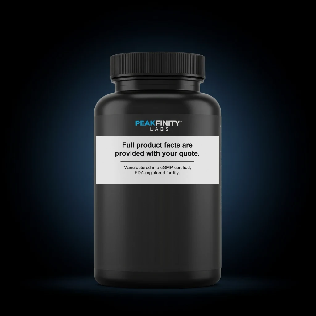Complete Multivitamin back label and ingredient panel