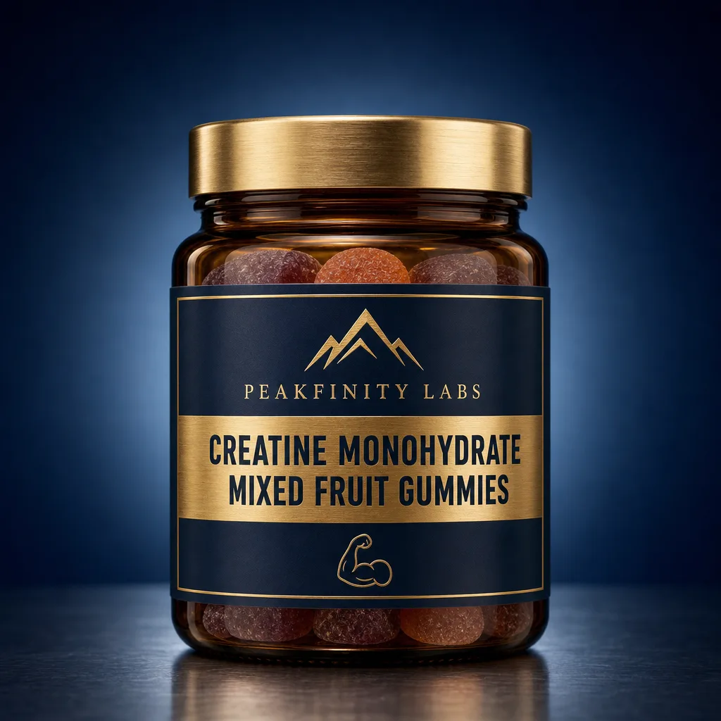 Creatine Monohydrate Performance Support Gummies - Mixed Fruit Flavor
