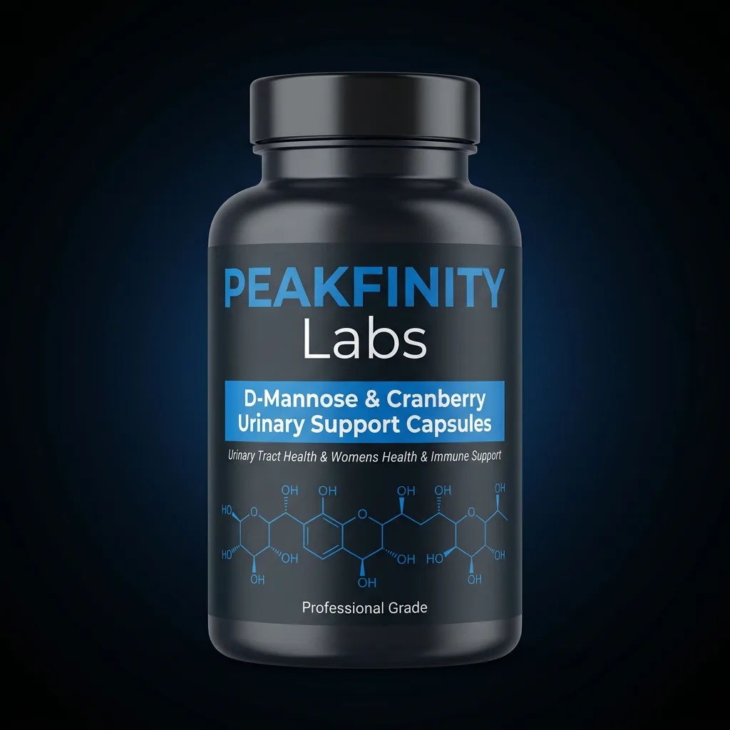 D-Mannose & Cranberry Urinary Support Capsules