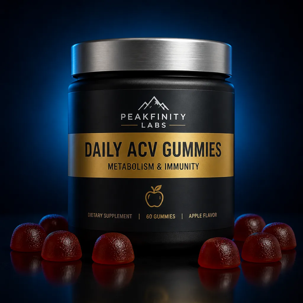 Daily Maintenance Apple Cider Vinegar Gummies for Metabolism & Immunity