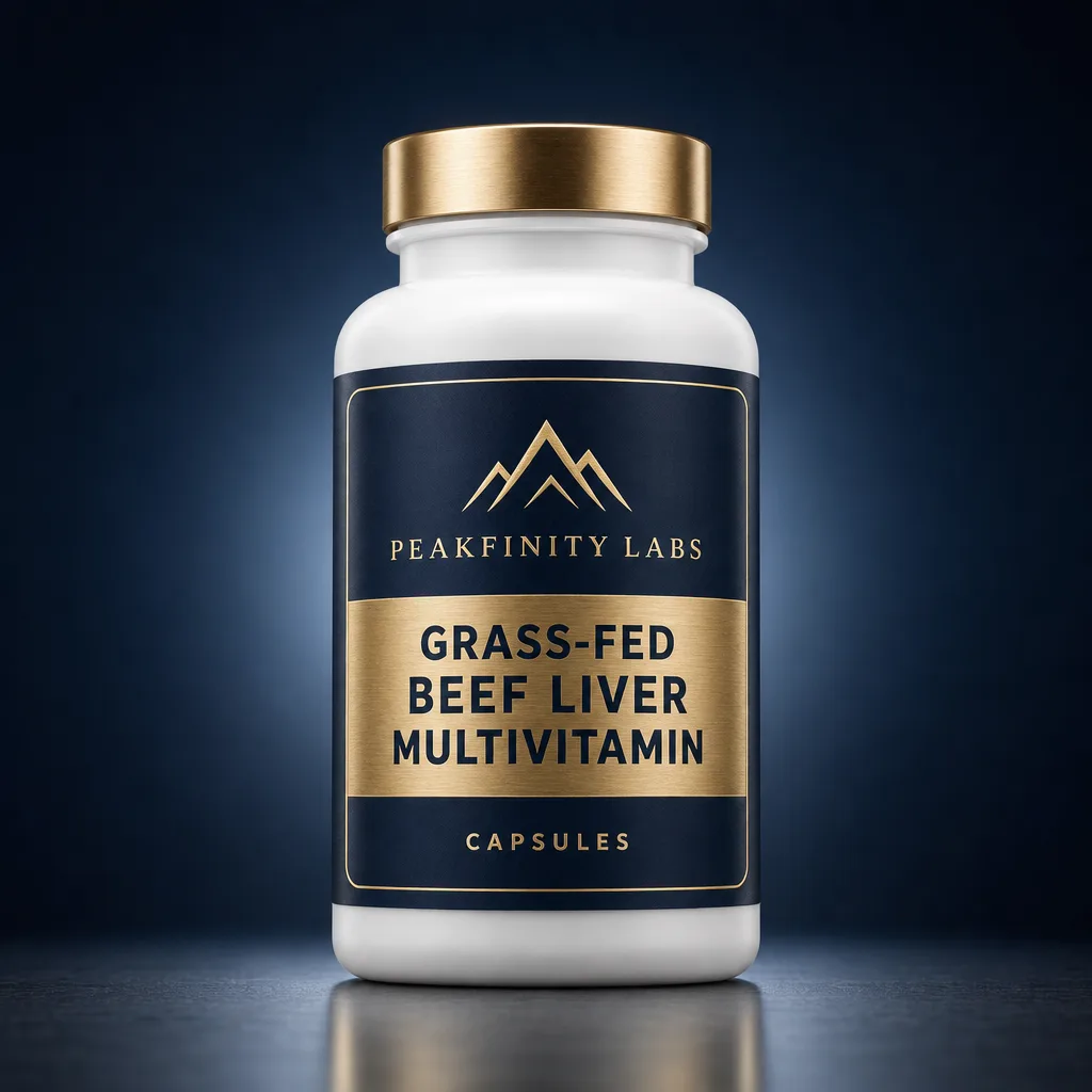 Grass-Fed Beef Liver Multivitamin with Zinc & Selenium