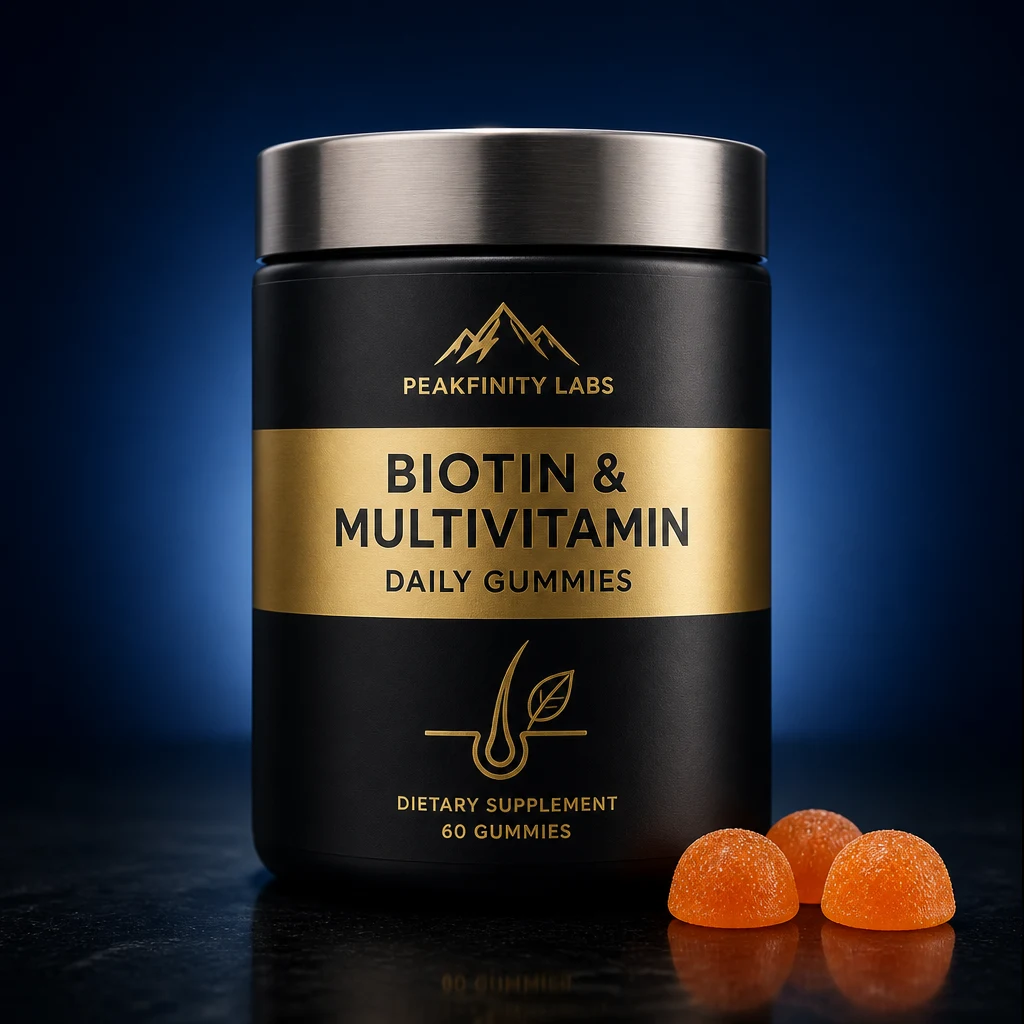 High-Potency Biotin & Daily Multivitamin Gummies
