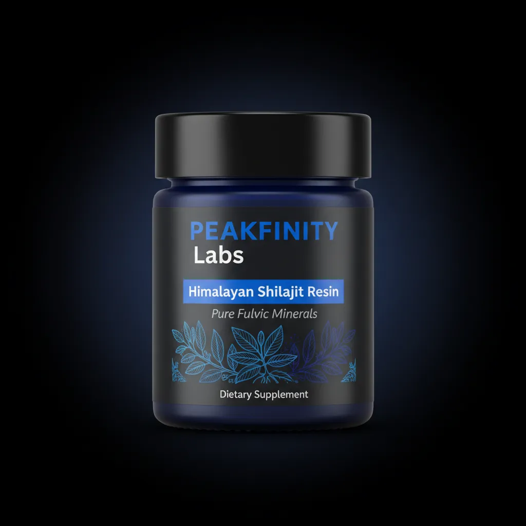 Pure Himalayan Shilajit Resin — front label