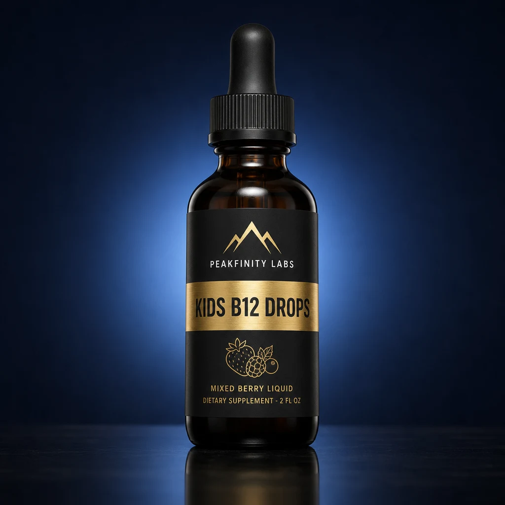 Kids Advanced Vitamin B12 Methylcobalamin Drops (Mixed Berry)