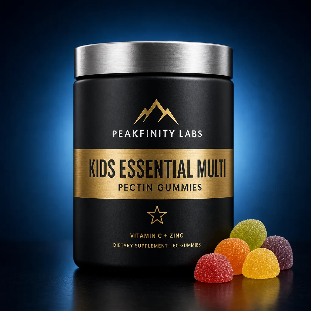 Kids Essential Multi-Nutrient Pectin Gummies with Vitamin C & Zinc