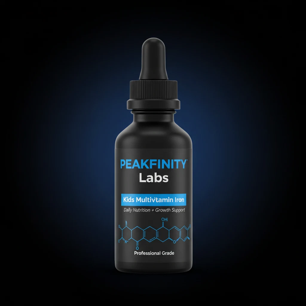 Kids Liquid Multivitamin with Iron - Berry