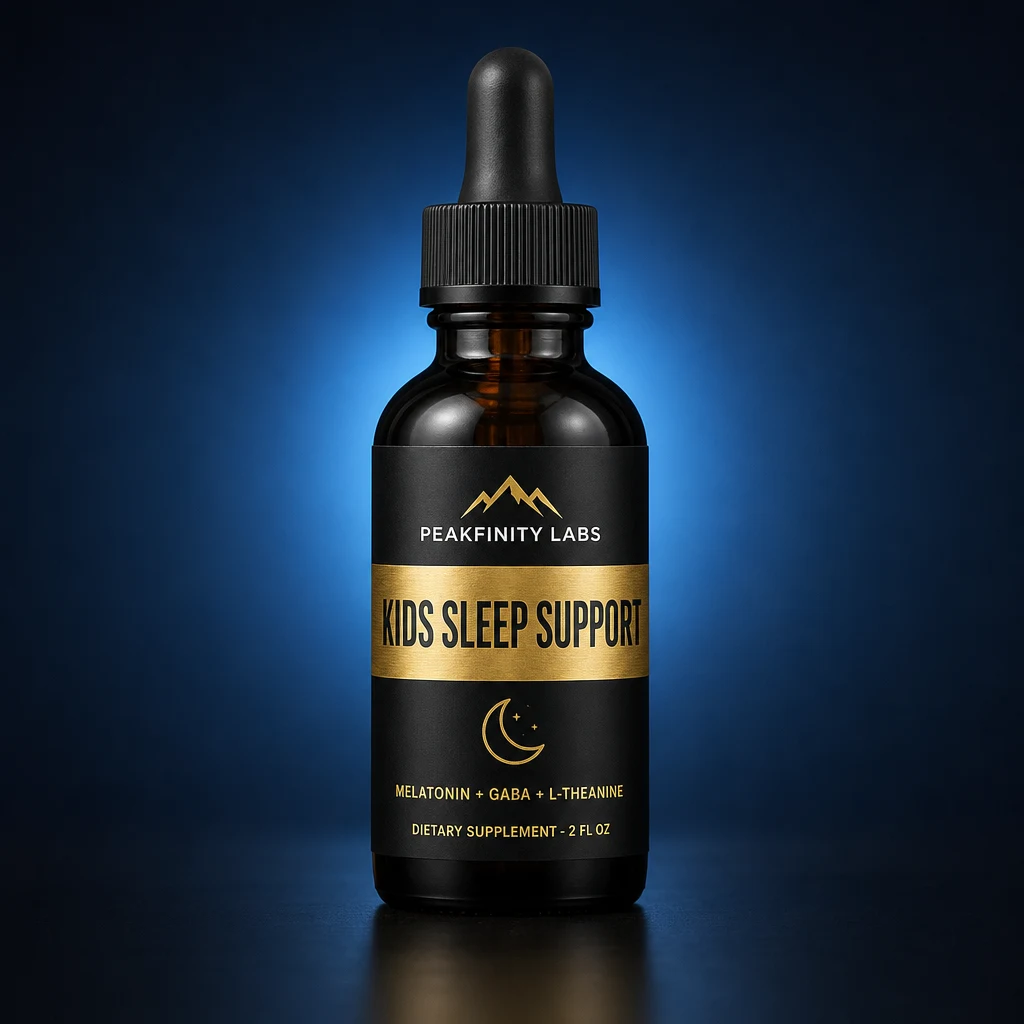 Kids Sleep Support Liquid with Melatonin, GABA & L-Theanine
