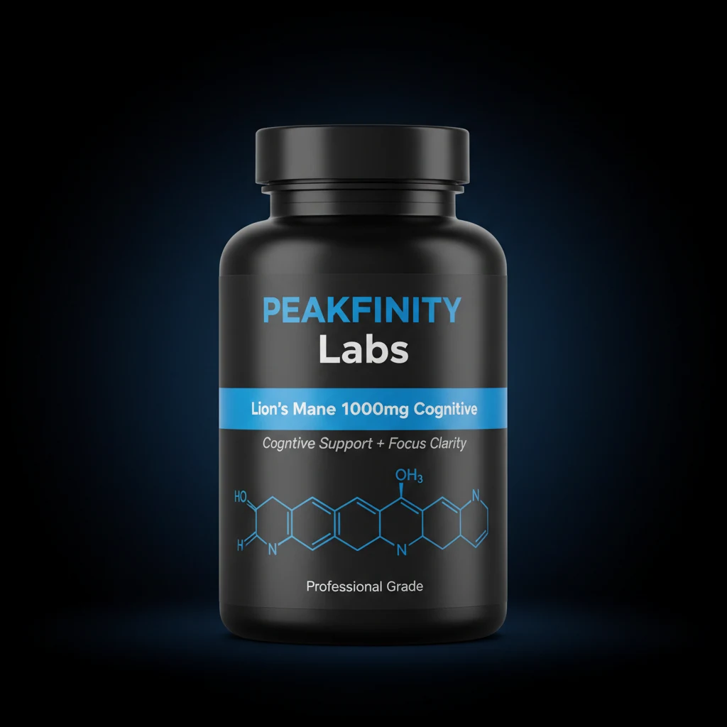 Lion's Mane 1000mg Cognitive Capsules