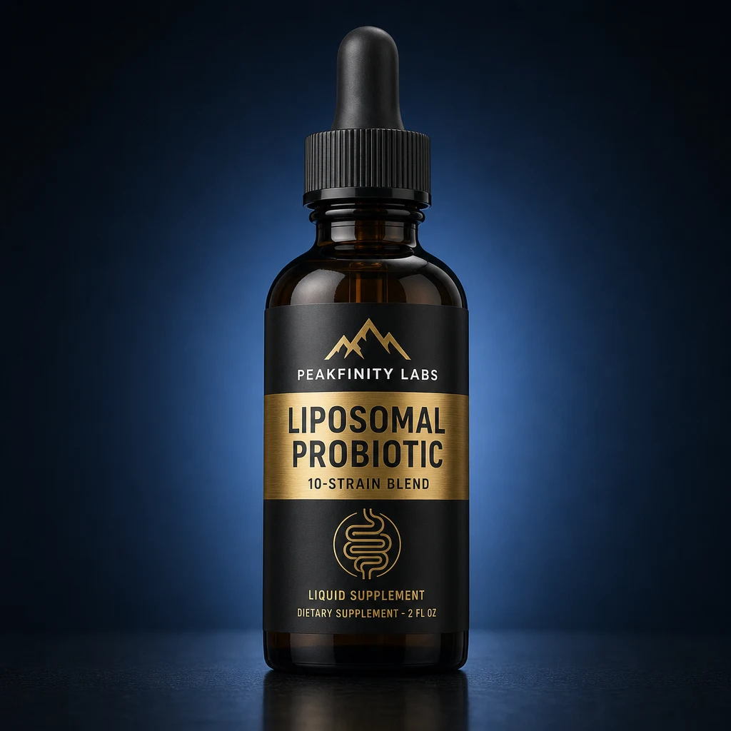 Liposomal 10-Strain Probiotic Liquid for Advanced Gut Health