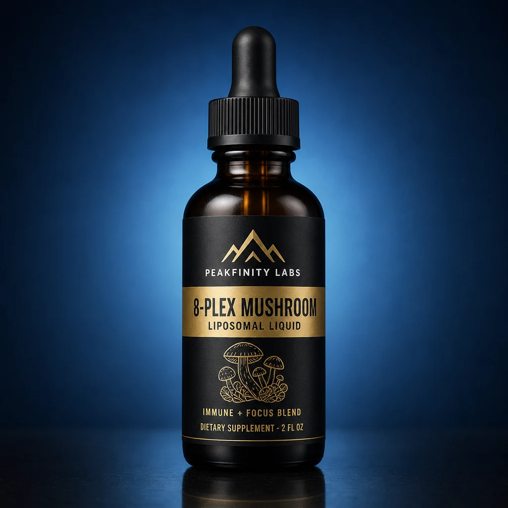 Liposomal 8-Plex Functional Mushroom Performance Liquid
