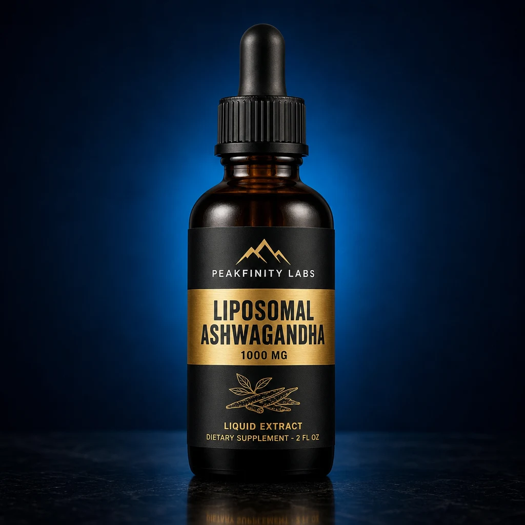 High-Potency Liposomal Ashwagandha Liquid Extract 1,000mg