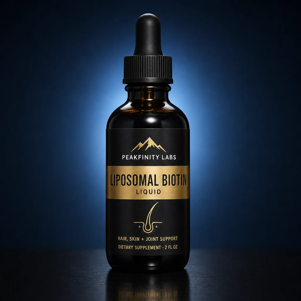 High-Potency Liposomal Biotin Liquid for Hair, Skin & Joint Support