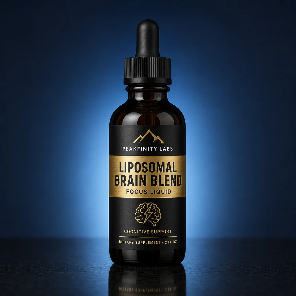 Liposomal Nootropic Focus Liquid with Lion's Mane & Theanine