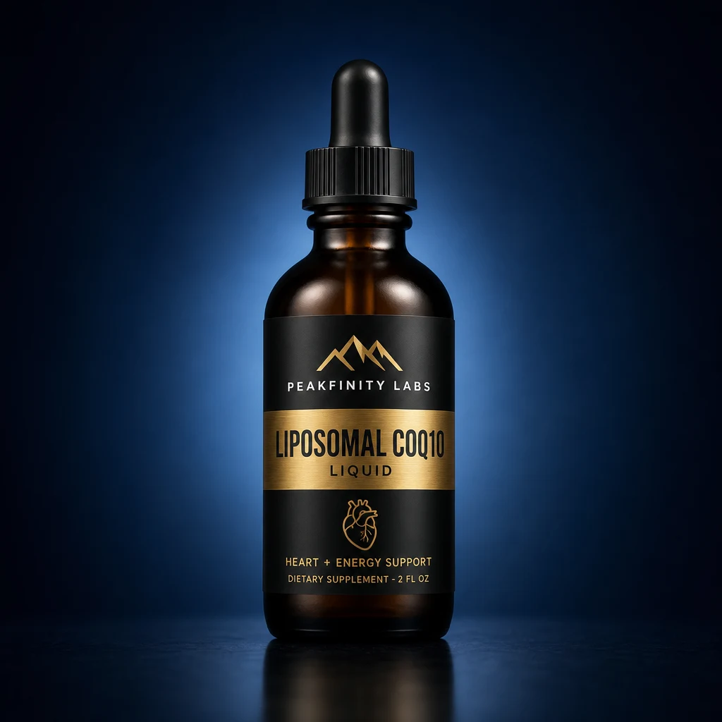 Liposomal Coenzyme Q10 Liquid for Cardiovascular & Energy Support