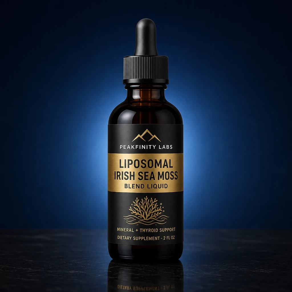 Liposomal Irish Sea Moss & Bladderwrack Mineral Blend Liquid
