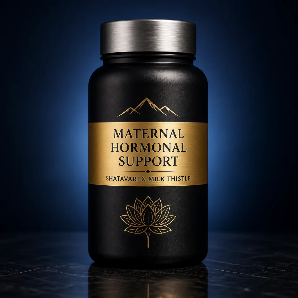 Maternal Hormonal Support Capsules with Shatavari & Milk Thistle