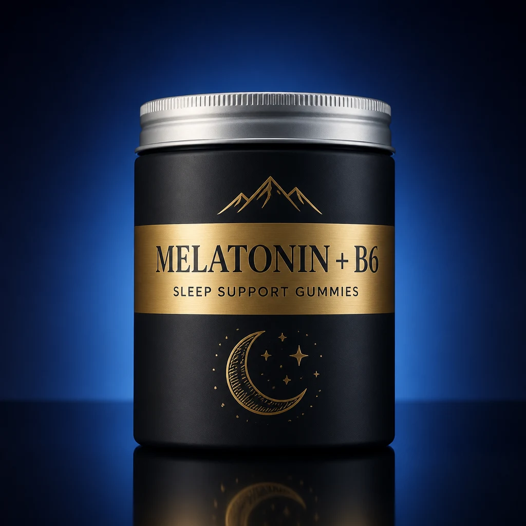 Melatonin & Vitamin B6 Sleep Support Gummies