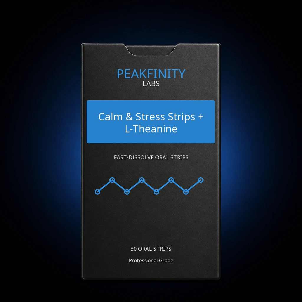 Melt-in-Mouth Calm & Stress Strips with L-Theanine