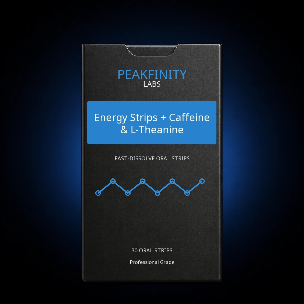 Melt-in-Mouth Energy Strips with Caffeine & L-Theanine