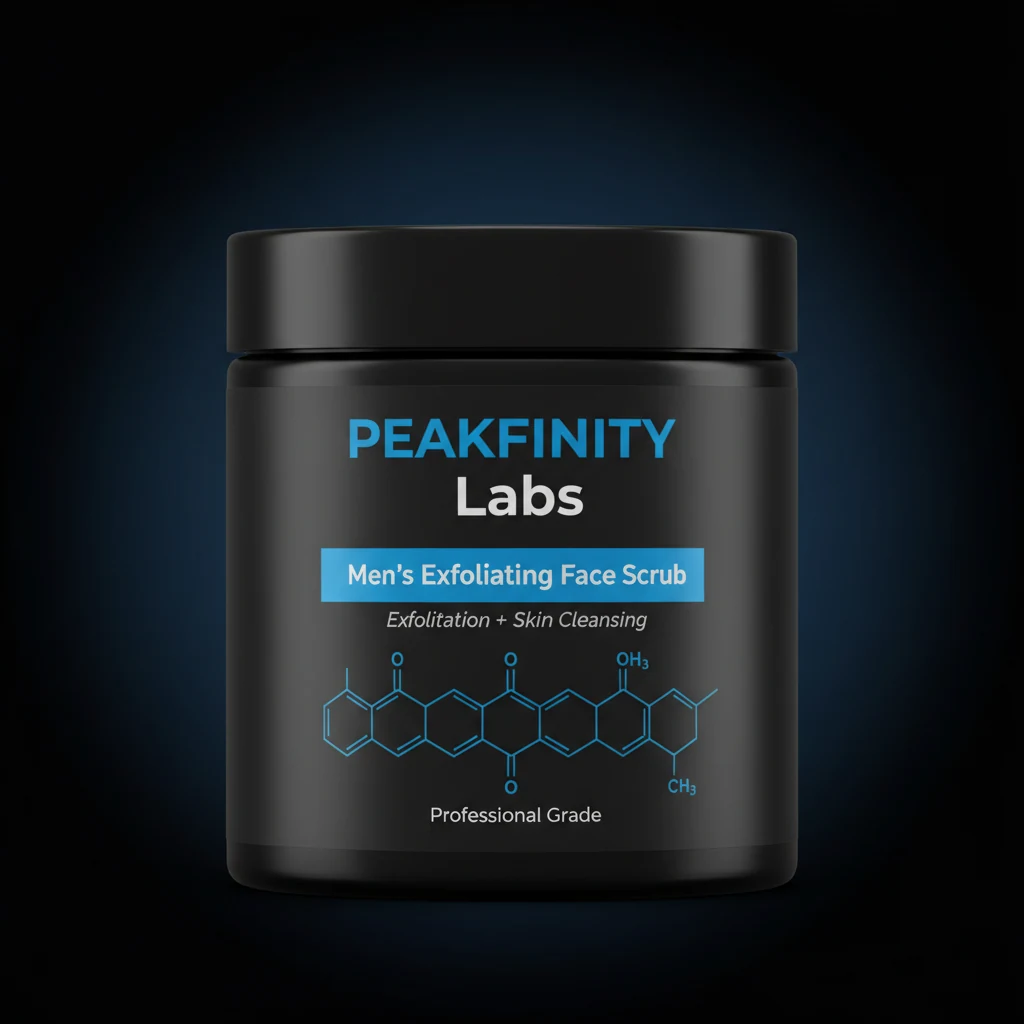 Men's Exfoliating Face Scrub with Volcanic Ash