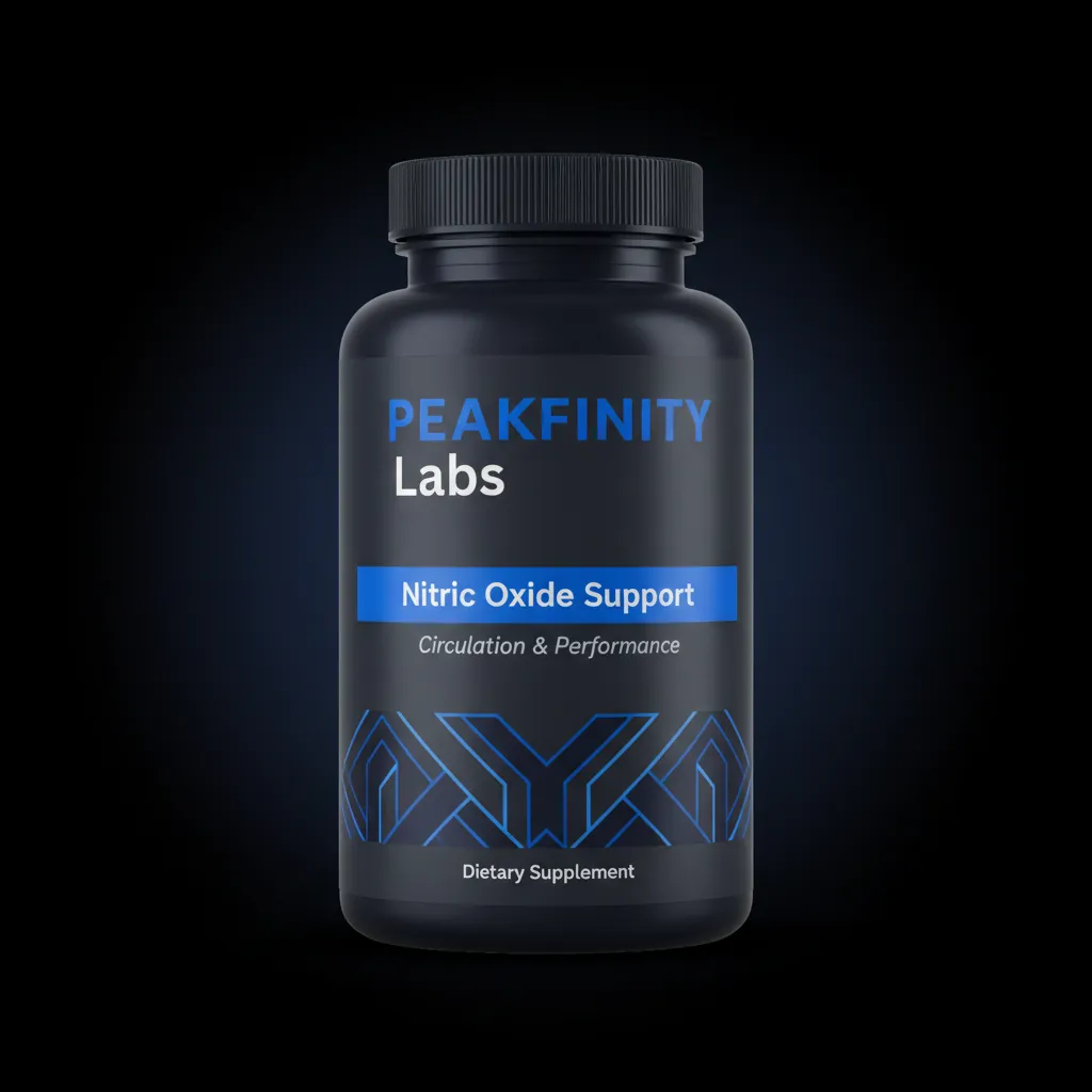 Men's Health Nitric Oxide Support Capsules — front label